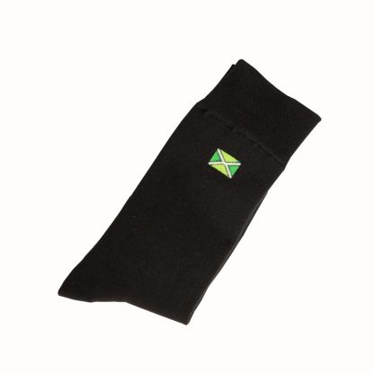 zwarte sokken met Achterhoekse vlag